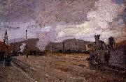 Claude Monet The Gare dArgenteuil Sweden oil painting artist
